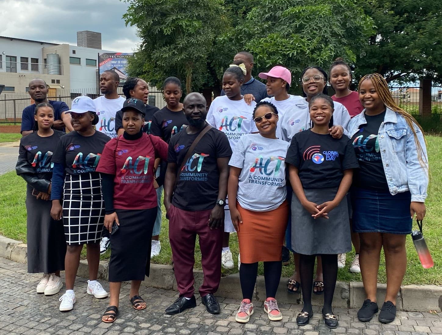 Church congregation gathered in worship