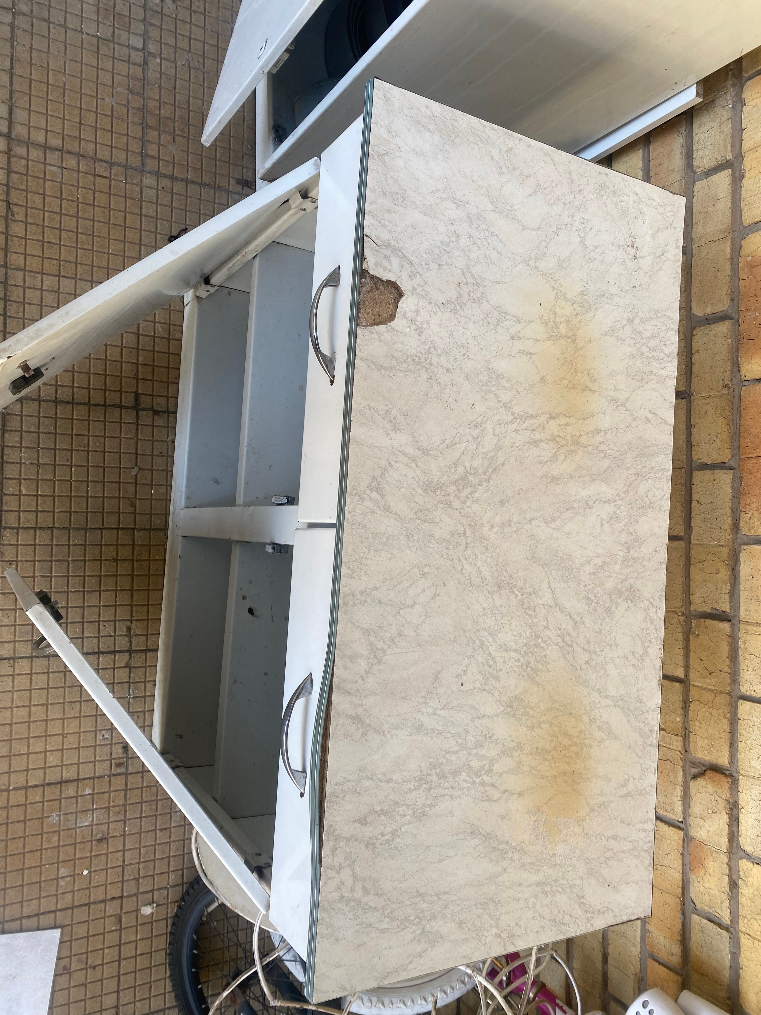 Kitchen steal Cabinet