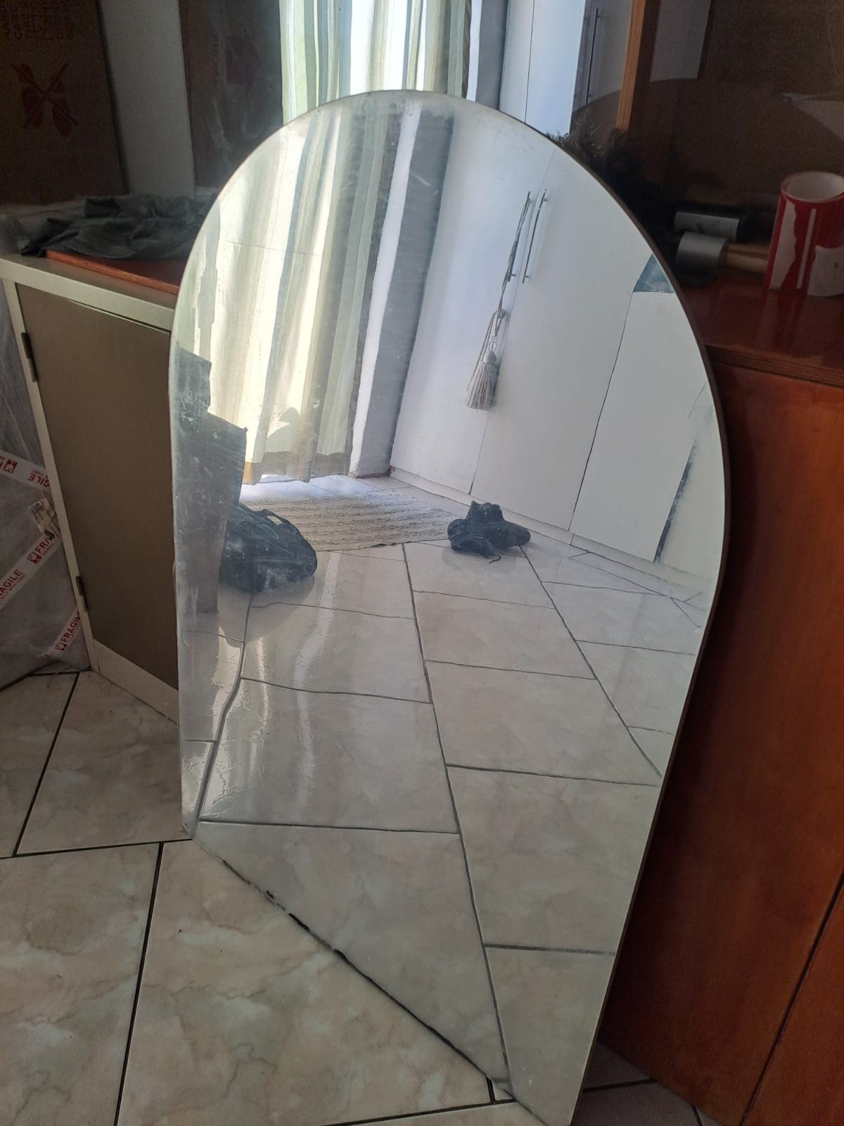 2x mirrors with bases 120cm x 80cm